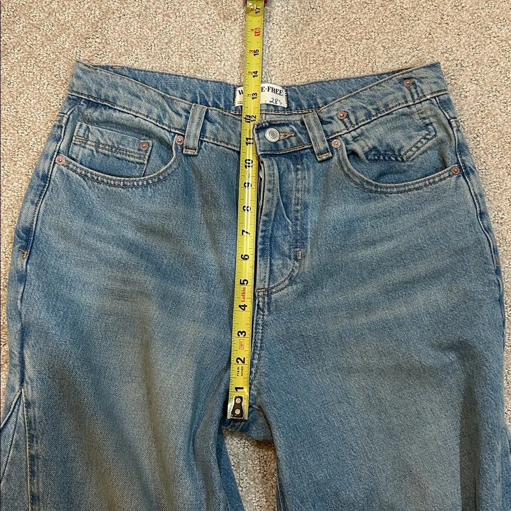 We The Free Sky Blue Wide Leg Jeans - Picture 13 of 14